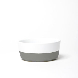 ceramic dog bowl set with stand