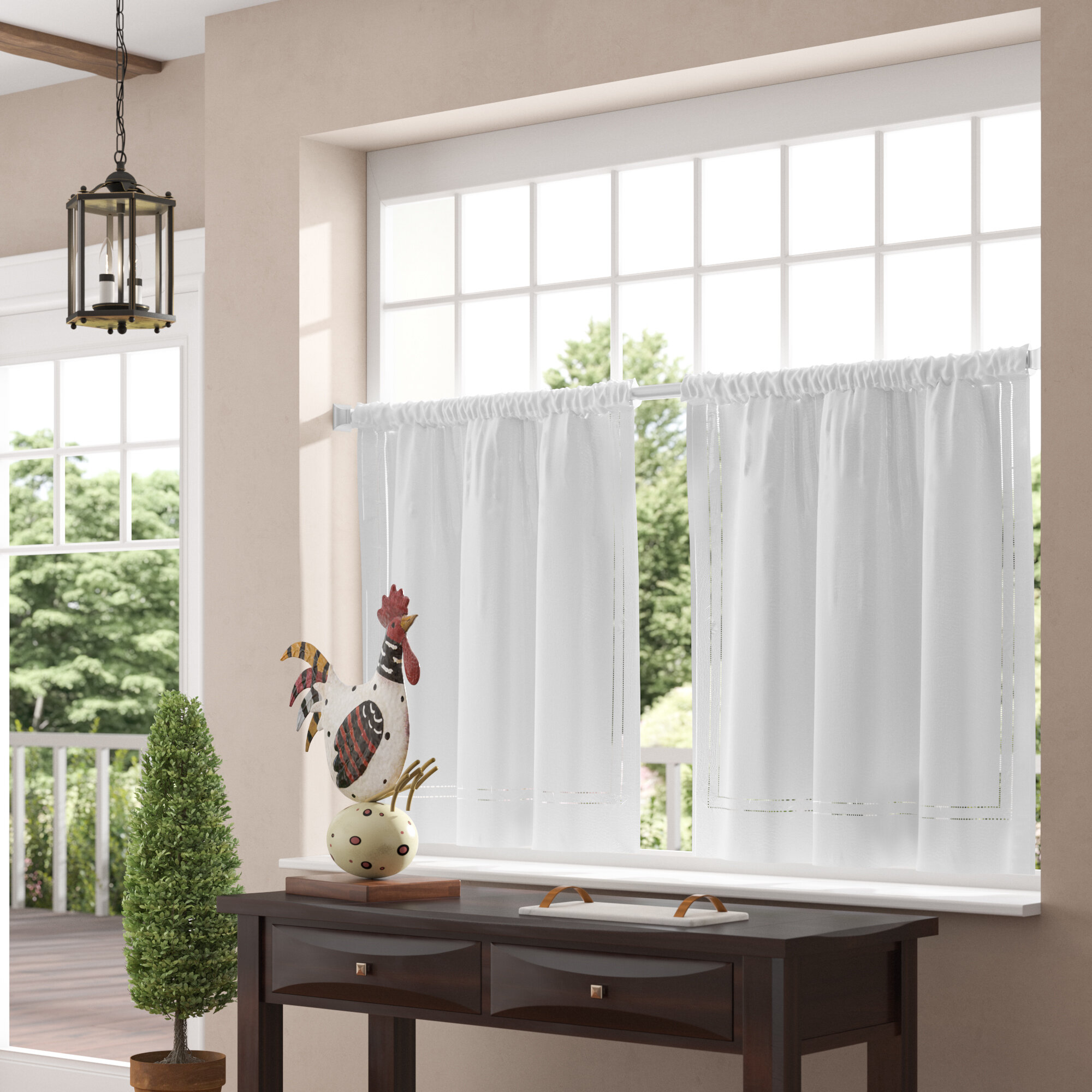 Three Posts Ramsey Cafe Curtain Reviews Wayfair