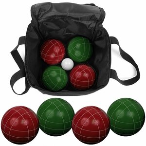 9 Piece Bocce Ball Game Set with Nylon Bag