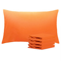 orange pillow cases target