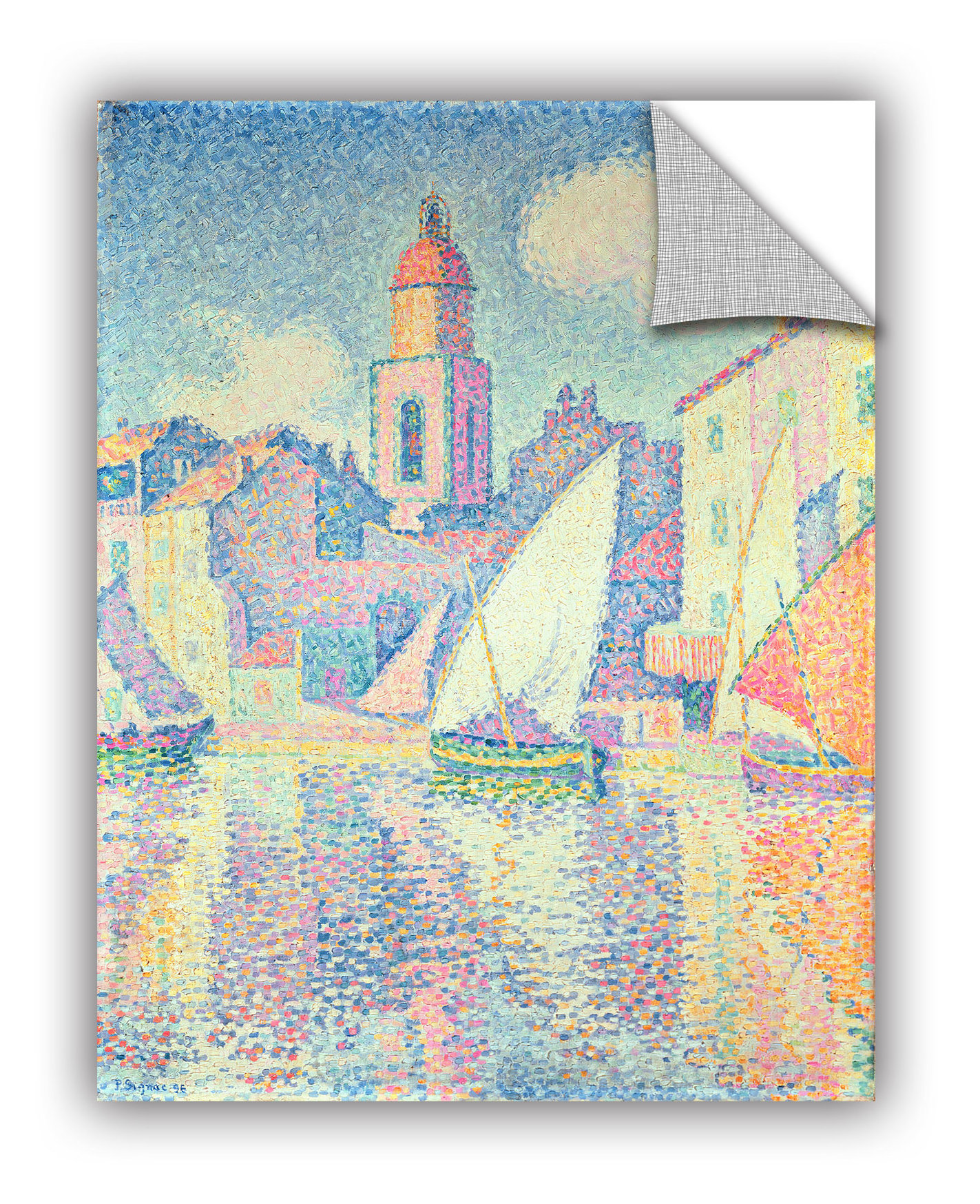 Artwall Paul Signac Wall Decal Wayfair