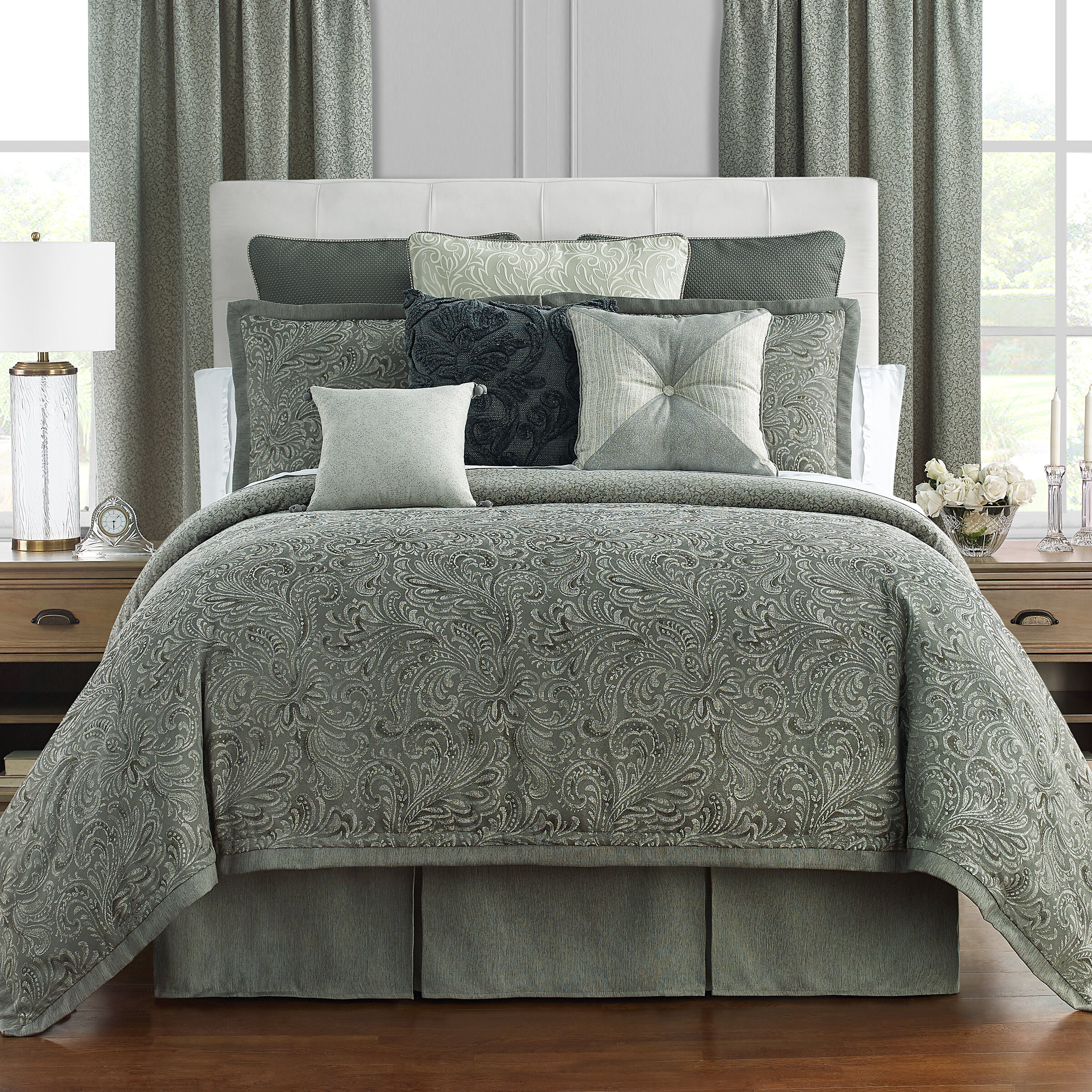 Waterford Bedding Garner Reversible Comforter Set Wayfair Ca