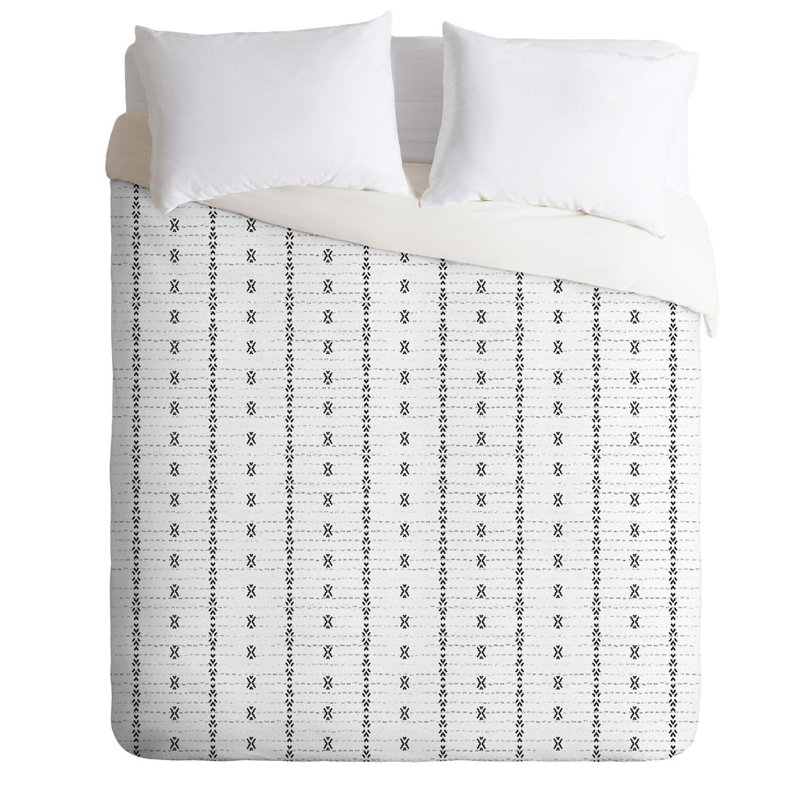 East Urban Home Holli Zollinger French Linen Tribal Stripe Comforter Set Wayfair