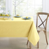 Fiesta Indoor/Outdoor Fabric Tablecloth Paisley/Warm 60 in x 84 in