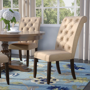 Lapeer Upholstered Dining Chair (Set Of 2) by Darby Home Co Today Only Sale