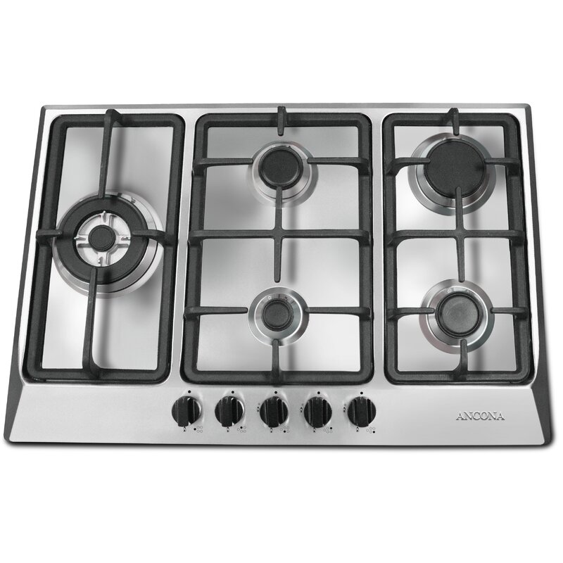 Ancona 30 Gas Cooktop With 5 Burners Reviews Wayfair