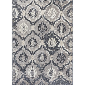 Emmett Vintage Gray Area Rug