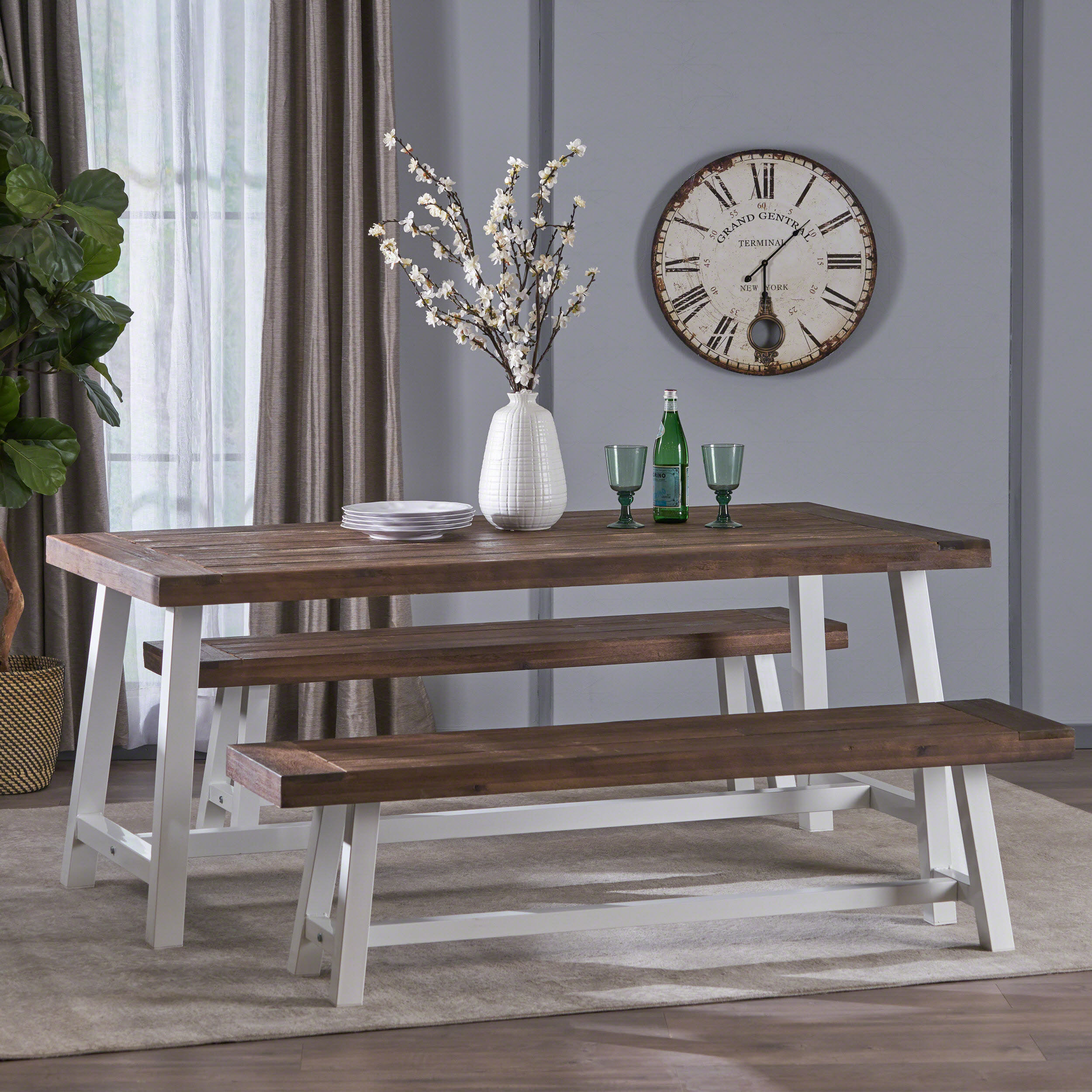 Dining Table With Bench Kitchen Dining Room Sets You Ll Love In 2021 Wayfair