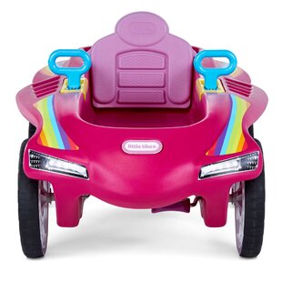 pink power wheels car