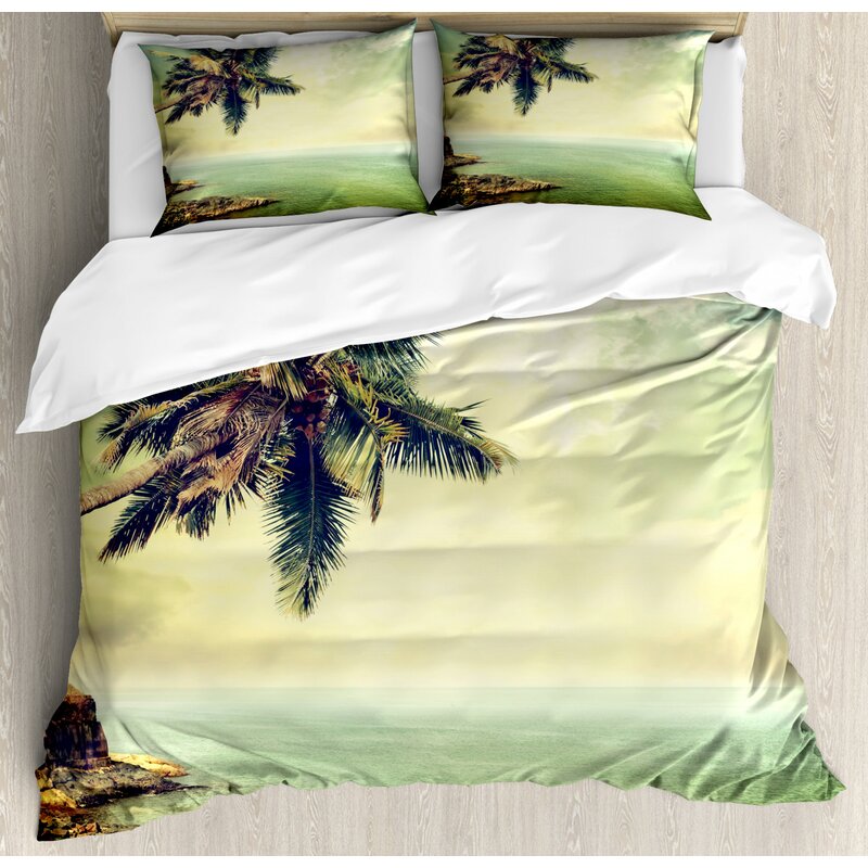 East Urban Home Hawaiian Duvet Cover Set Wayfair