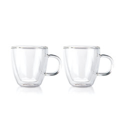 Tea /& Coffee Mug Tea Mug 16 Ounce Double-Wall Insulated Individual Cups Tea Cup by VizC/ása VizCása VC-16oz