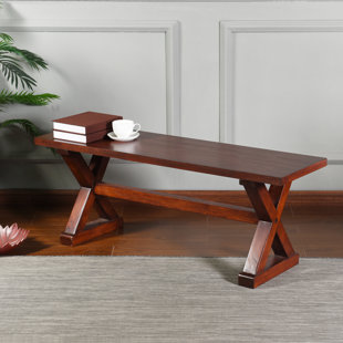 Go to store & view more images Gracie Oaks Magnus Wood Bench