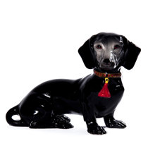 ceramic dachshund figurines