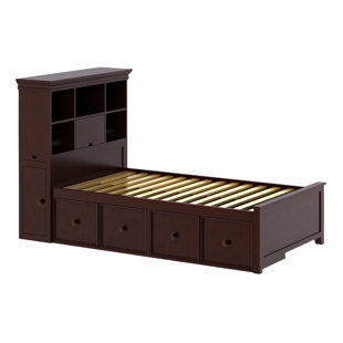 Cowan Twin Panel Bed with Storage by Harriet Bee