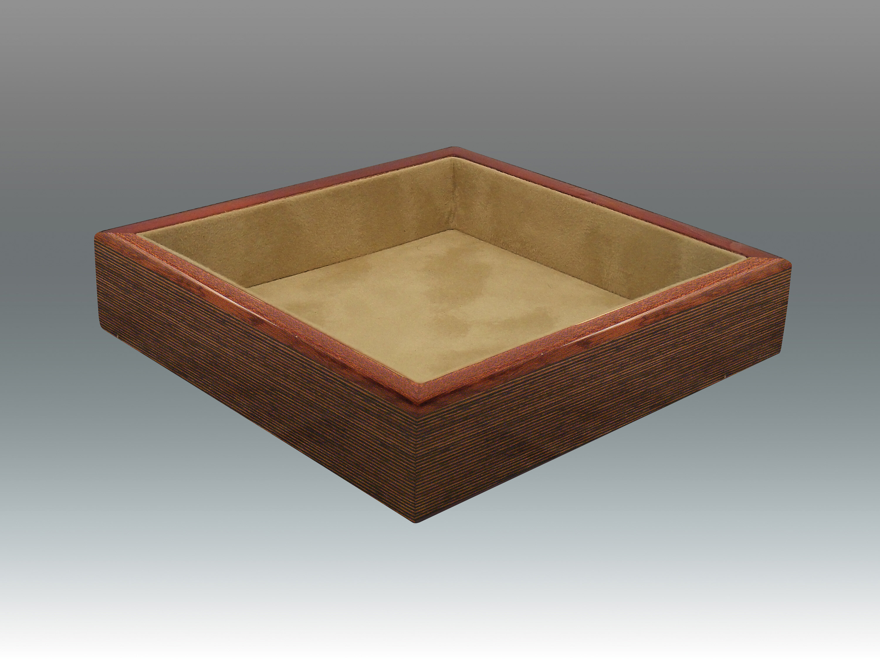 square wood serving tray