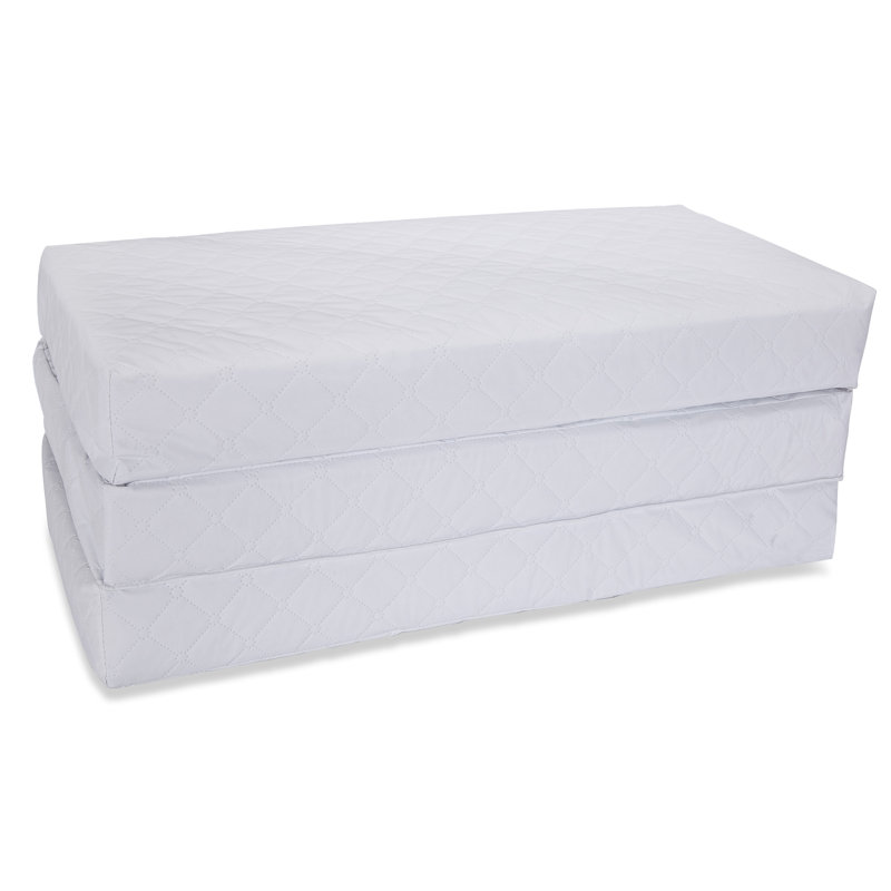 folding crib mattress