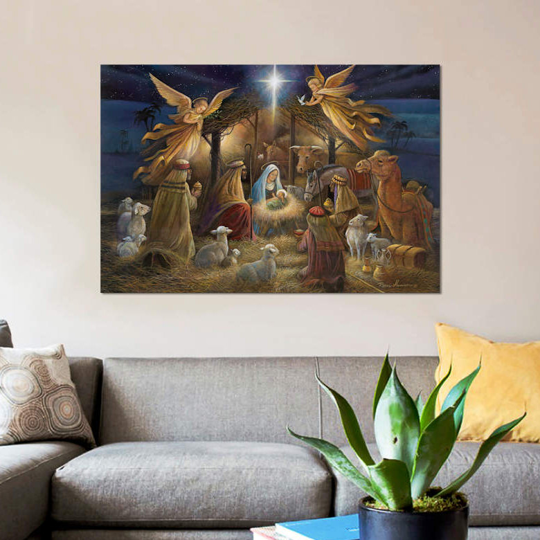 Astoria Grand Nativity By Ruane Manning Graphic Art Print On