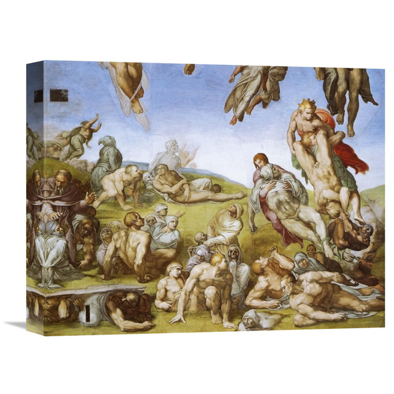 Global Gallery Detail From The Last Judgement Resurrection Of