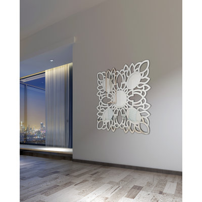 Eduina Glam Beveled Venetian Accent Mirror INCOMPLETE 