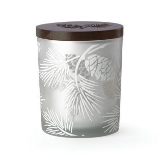 Lenox Alpine Snowflake Votive with Wood Lid 2 Piece Lenox Alpine Snowflake Votive with Wood Lid 2 Piece