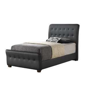James Upholstered Sleigh Bed by Glory Furniture