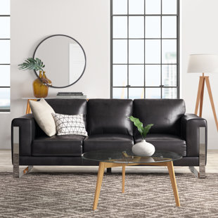 Leather Apartment Sofa Wayfair