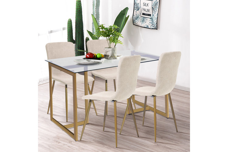 bram 5 piece dining set