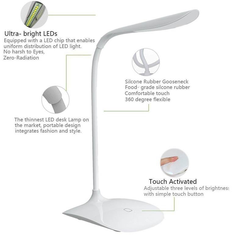 touch activated table lamp