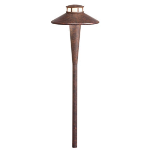 Best Tiki 1-Light LED Pathway Light By Kichler Outdoor Lighting Tiki 1-Light LED Pathway Light By Kichler Outdoor Lighting