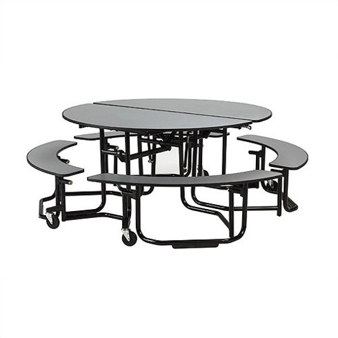 Ki Furniture Uniframe 82 Round Cafeteria Table Wayfair Uniframe 82 Round Cafeteria Table