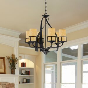 Colby 6-Light Shaded Chandelier