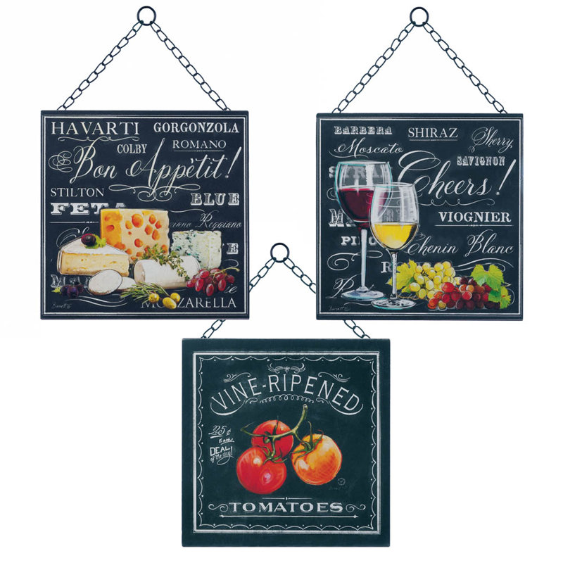 Fleur De Lis Living 3 Piece Bon Appetit Wall Decor Set Reviews
