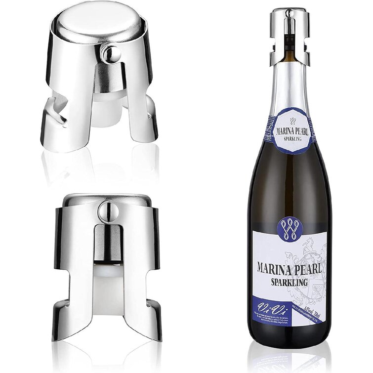 Leak Proof Champagne Wine Beer Bottle Stopper Cork Drink Sealer Plug Bar Seal