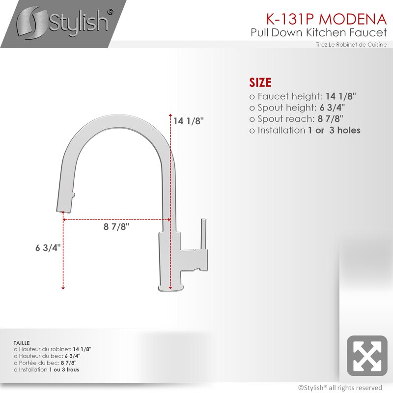 Stylish Single Handle Kitchen Faucet Reviews