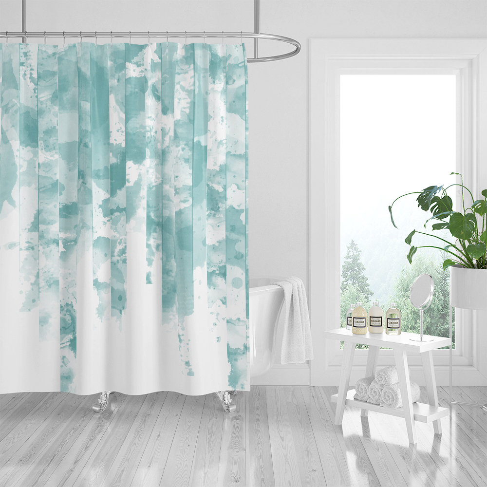 Rosecliff Heights Stalvey Abstract Single Shower Curtain & Reviews