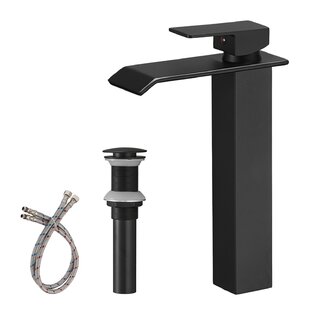 Beelee Bathroom Vessel Sink Mixer Faucet 11inch Single Handle One Hole Matte Black 