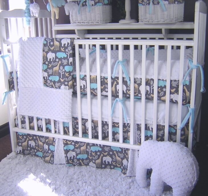 tiffany blue crib bedding