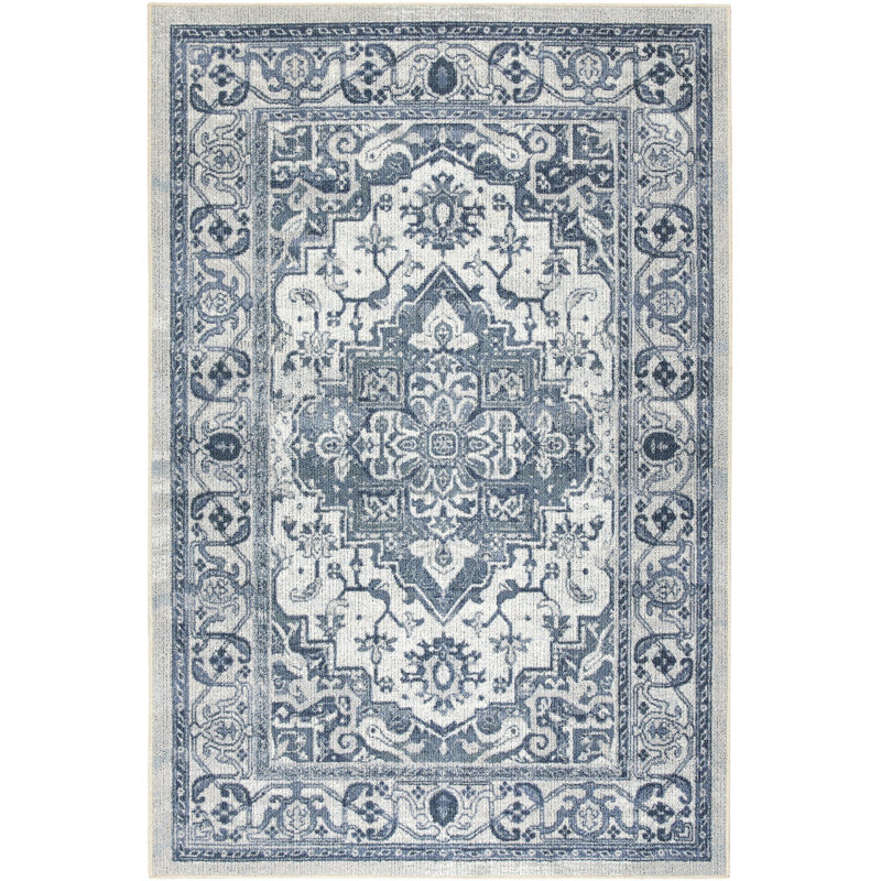 Canora Grey Washburn Oriental Hooked Gray Blue Area Rug Reviews Wayfair,Unique Rustic Kitchen Canisters
