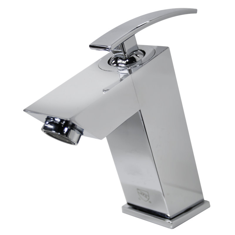 Valley Acrylic Ltd Swept Back Handle Angular Modern Lavatory