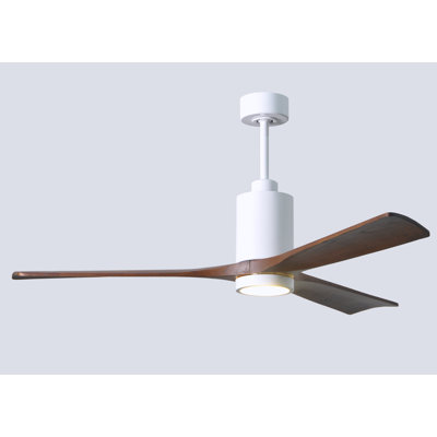 60 Menik 3 Blade Ceiling Fan With Remote Brayden Studio Finish