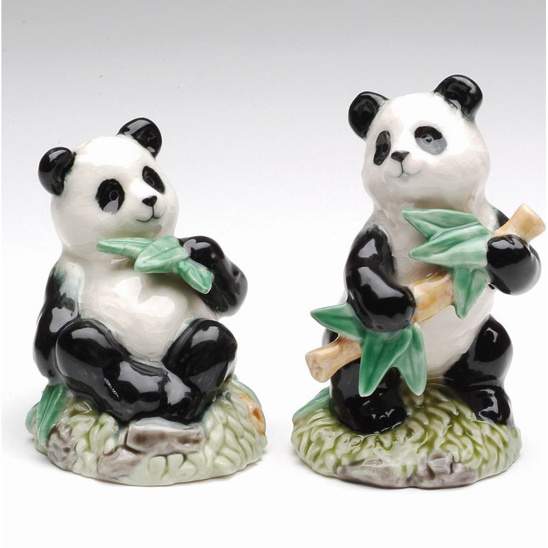 Cosmosgifts Cosmos Gifts Panda Salt And Pepper Shaker Set Wayfair