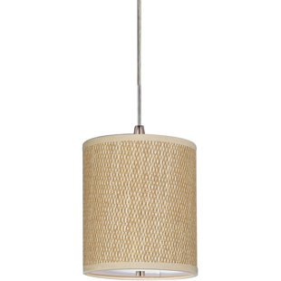 Fabric Shade Pendant Light Wayfair Fabric Shade Pendant Light Wayfair