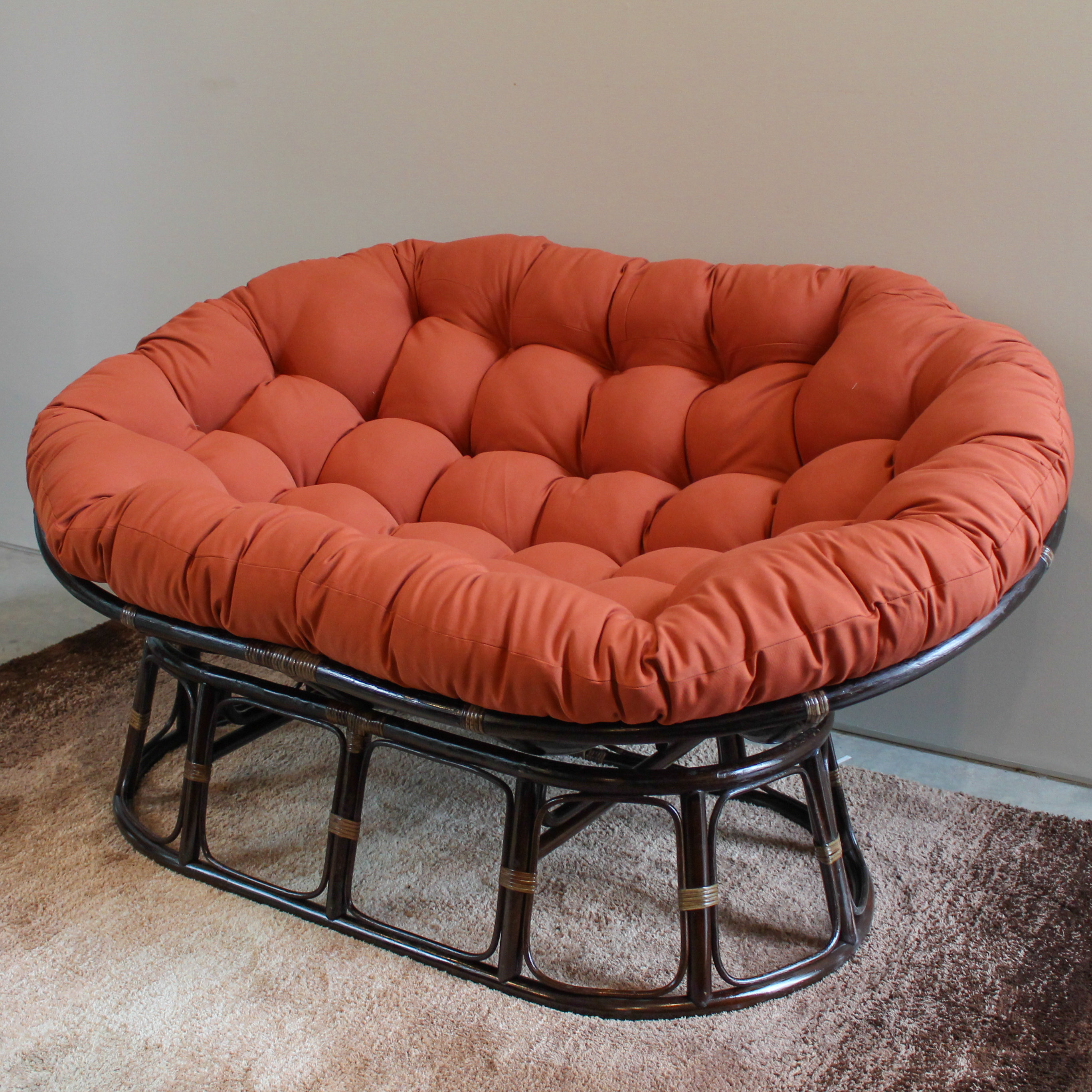 Blazing Needles Indoor Papasan Cushion Reviews Wayfair