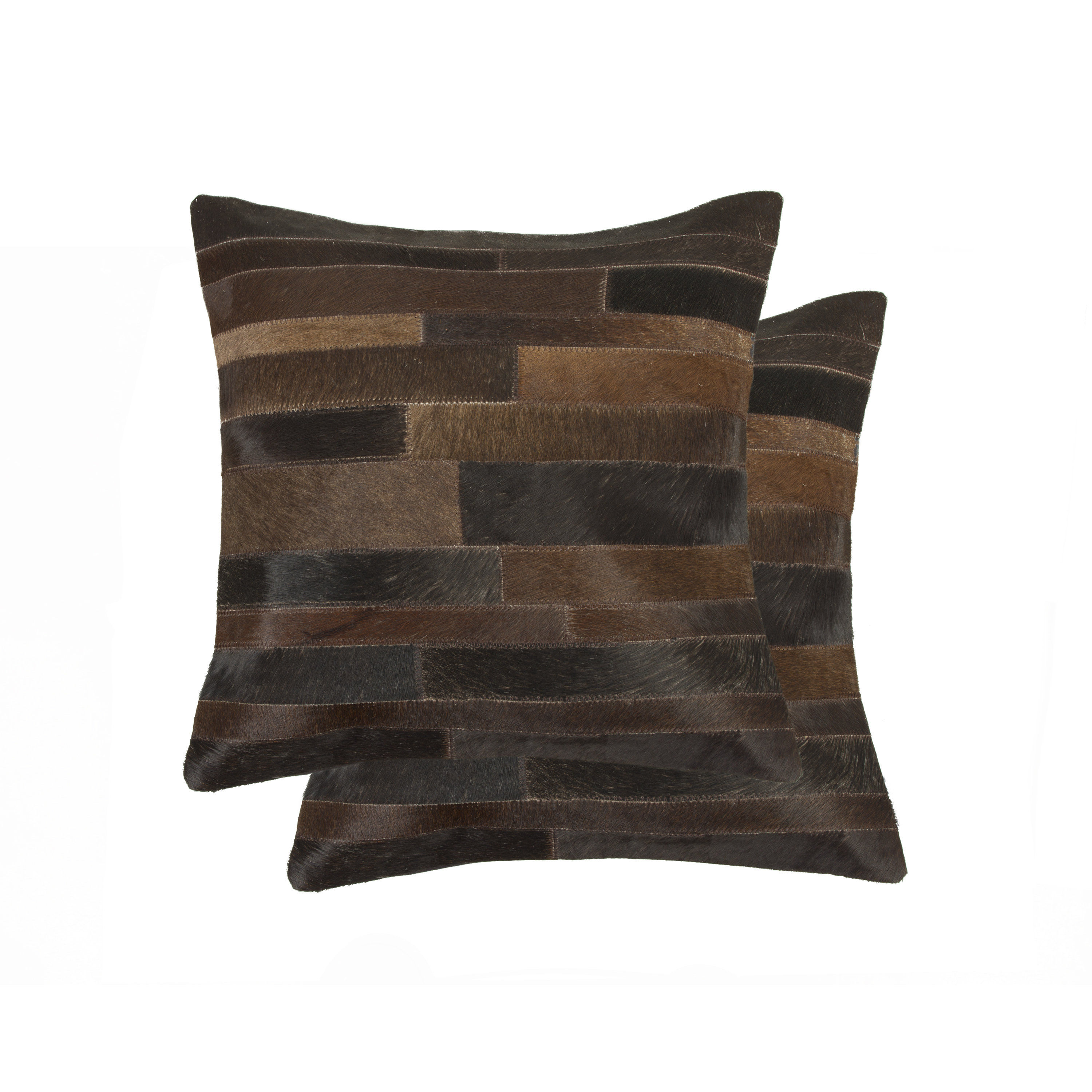 modern leather pillows
