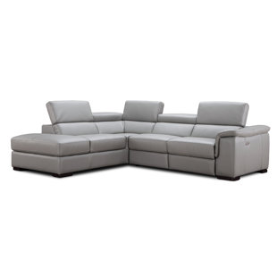 Cropsey Leather Reclining Sectional by Brayden Studio Top Reviews