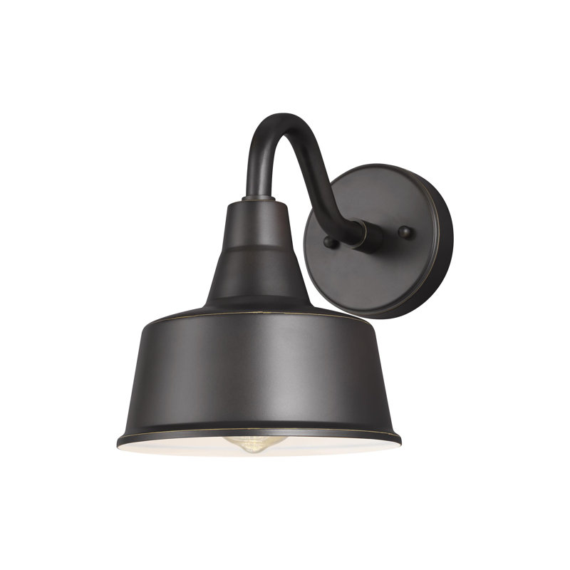 Williston Forge Yahya Antique Bronze 1 Bulb Outdoor Barn Light Williston Forge Yahya Antique Bronze 1