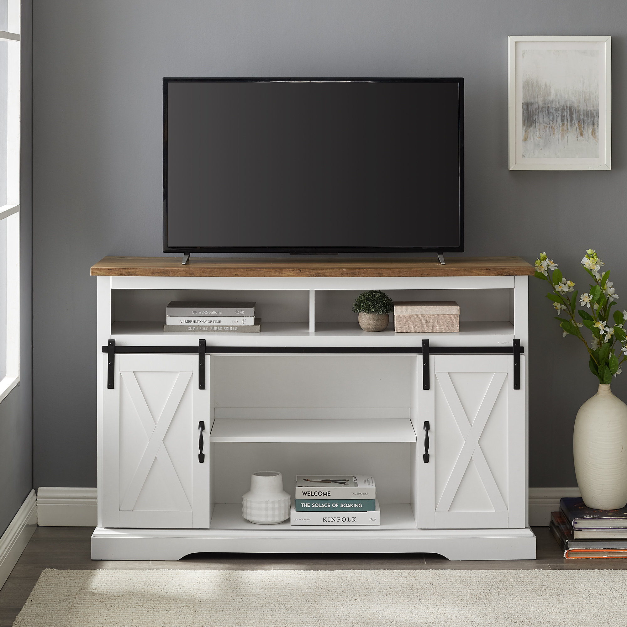 Laurel Foundry Modern Farmhouse Berene Tv Stand For Tvs Up To 56 Berene Tv Stand For Tvs Up