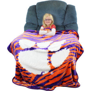 clemson sweatshirt blanket