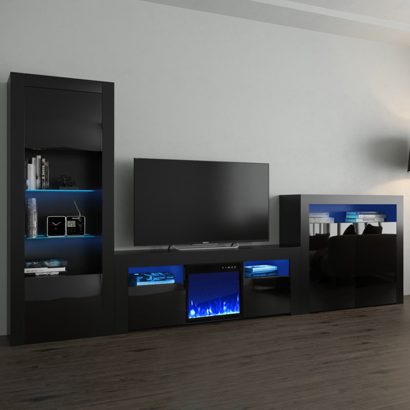 Orren Ellis Earle Entertainment Center For Tvs Up To 65 With