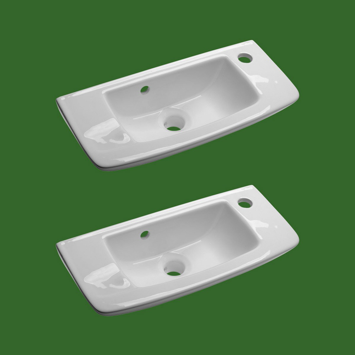 The Renovators Supply Inc Vitreous China 20 Wall Mount Bathroom Sink With Overflow Wayfair